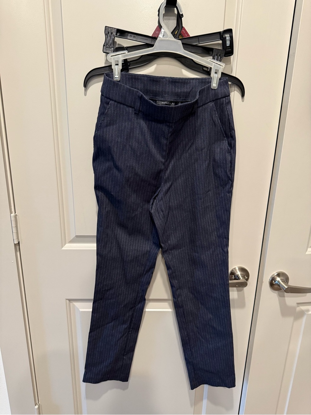 Tailored Navy Pinstripe women’s Pants